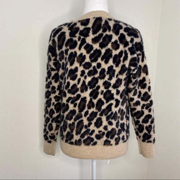 Ann Taylor animal print crewneck sweatshirt - Picture 5 of 7